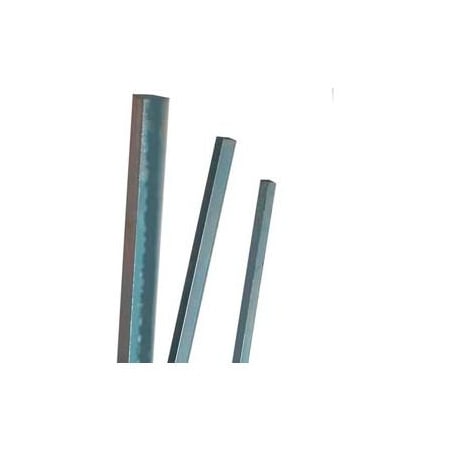 Precision Brand Products Oversized Key Stock, 22 mm W, 40 mm H, Steel 5307